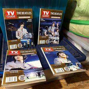 Complete set TV Guide Beatles Shea Stadium special edition Great for collectors